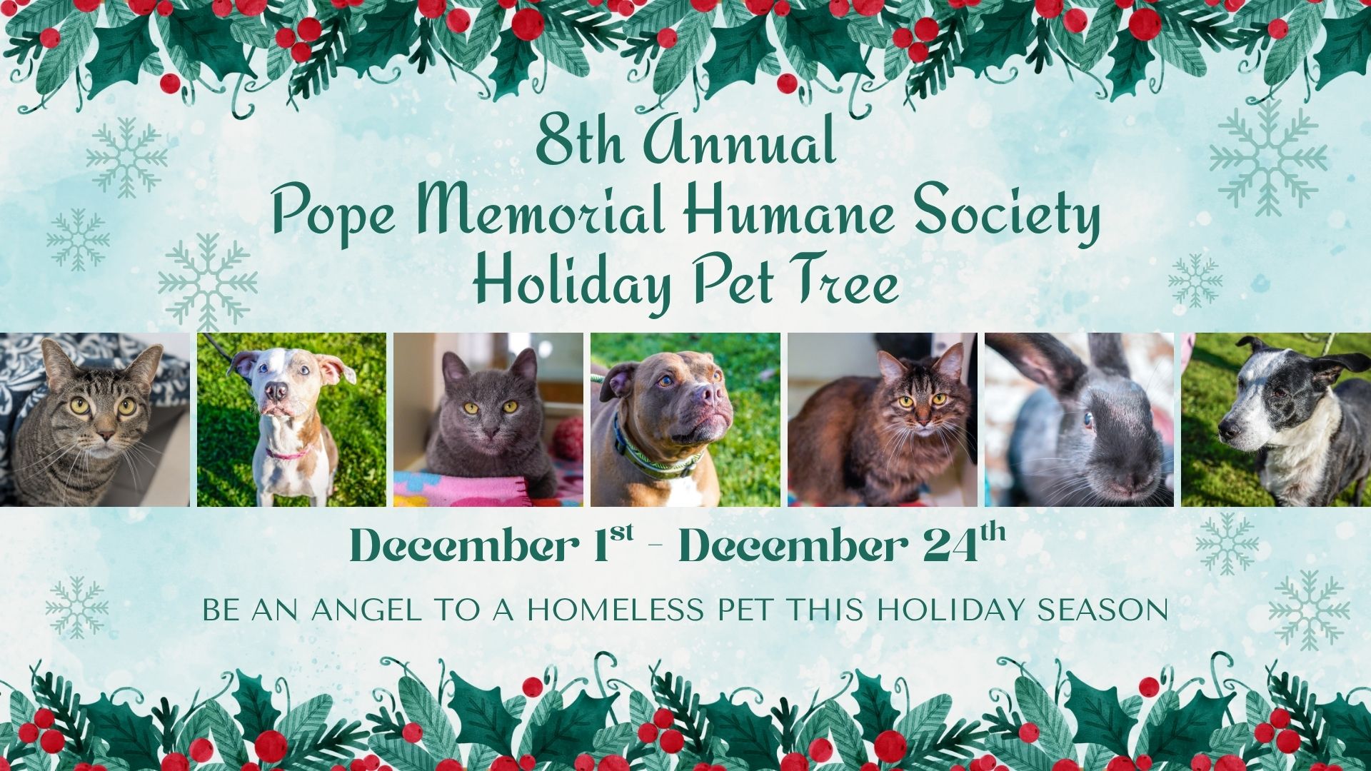 8th Annual Holiday Pet Tree